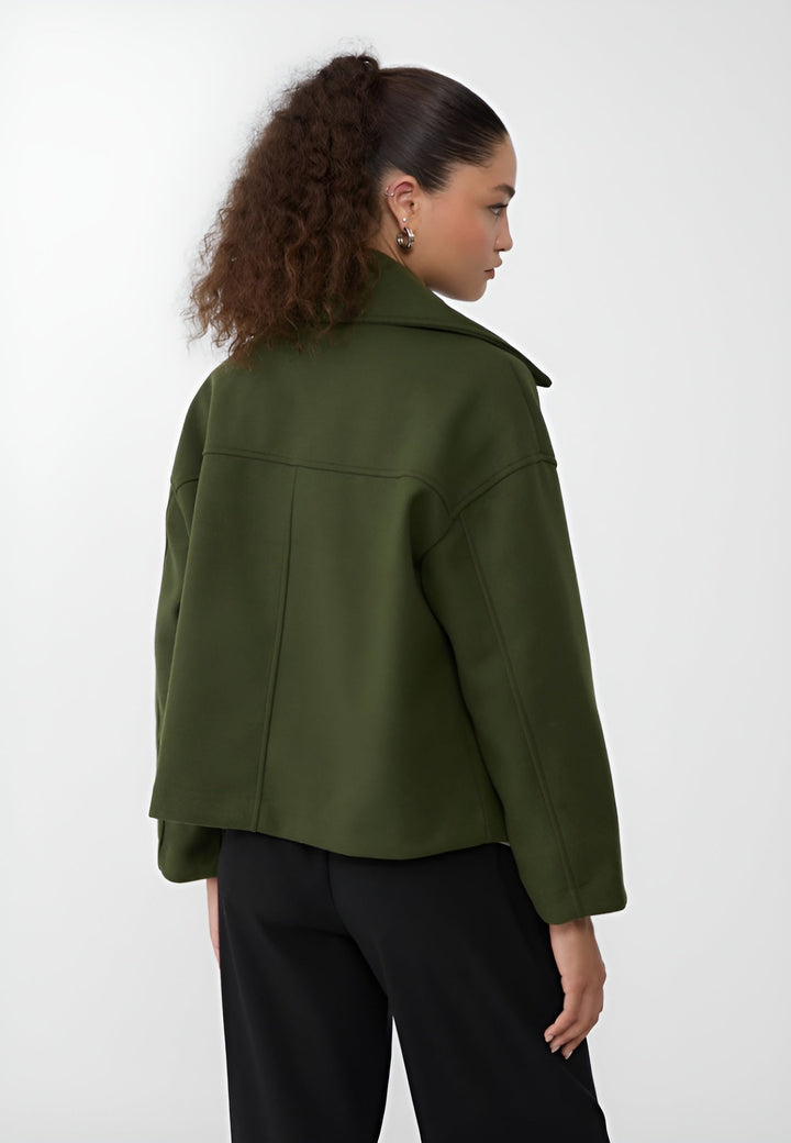 Celeste Short Double-Breasted Coat