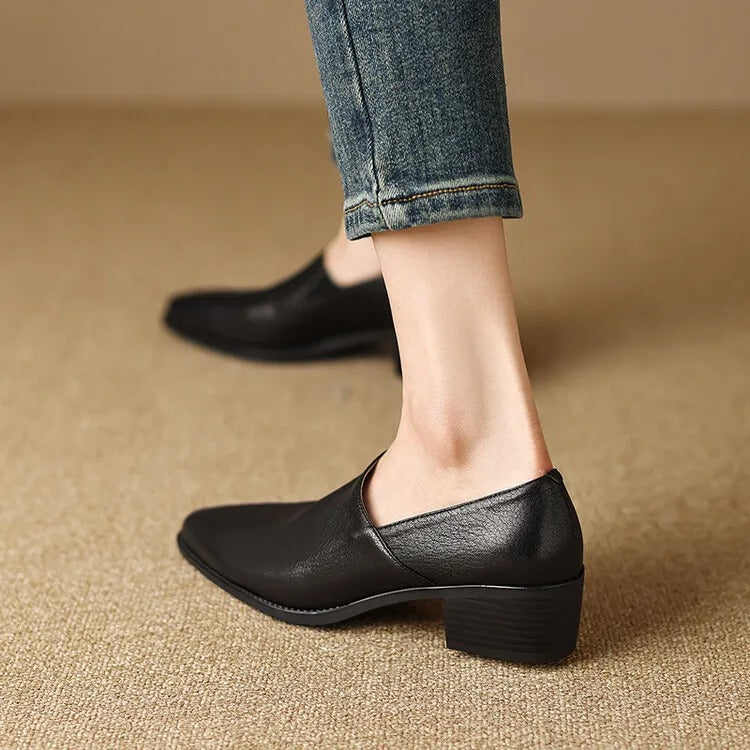 Dolly - heeled loafers