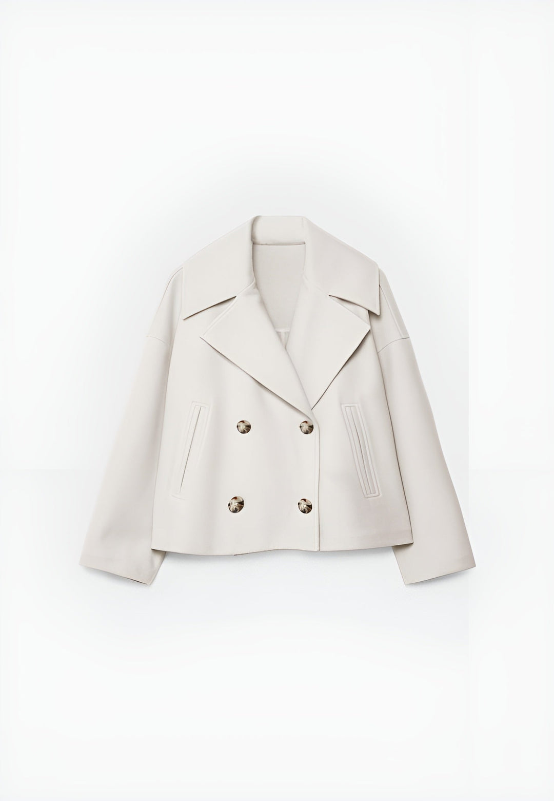 Celeste Short Double-Breasted Coat