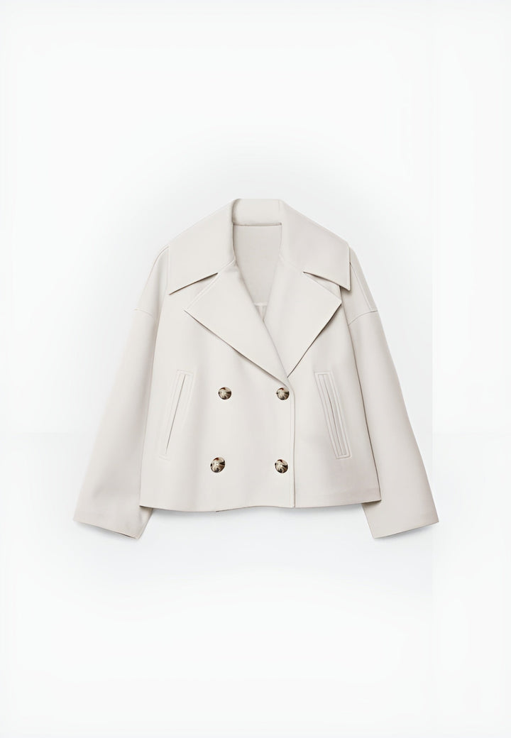 Celeste Short Double-Breasted Coat