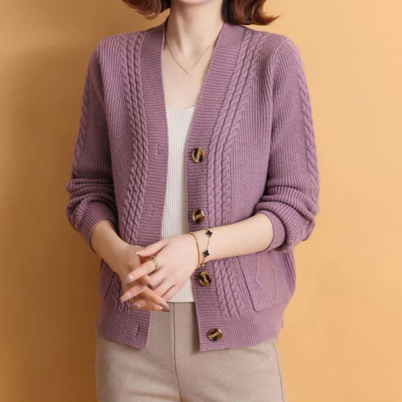 Keller™ | Classic button cardigan