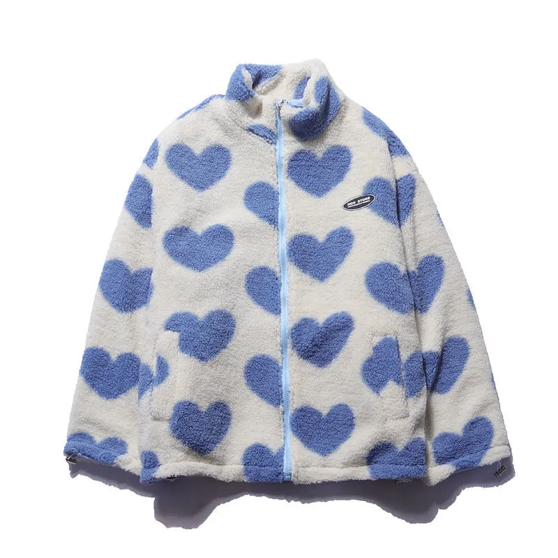 BacioDeluxe™️ | Double-sided heart coat