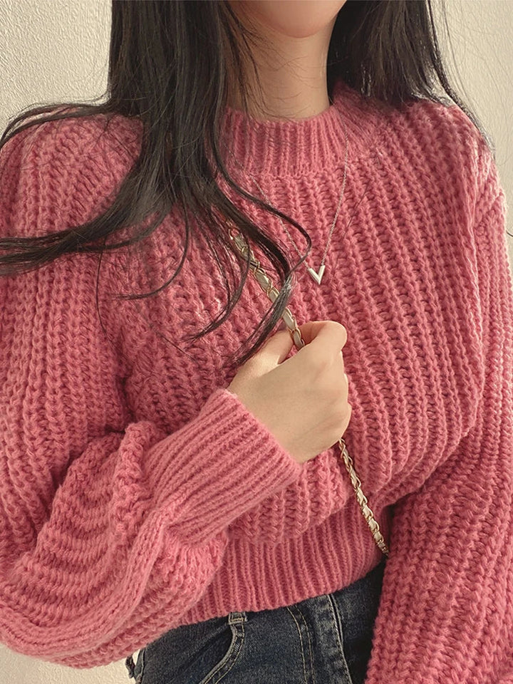 Allen - Knitted Sweater with Long Sleeves