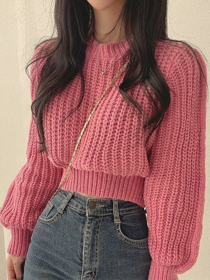 Allen - Knitted Sweater with Long Sleeves