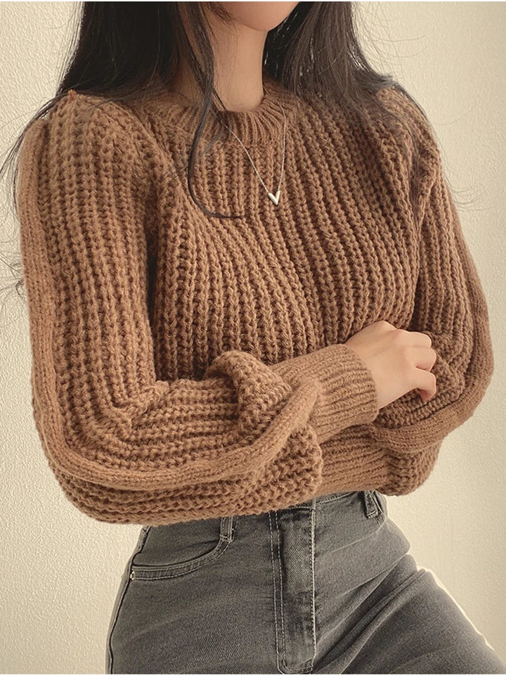 Allen - Knitted Sweater with Long Sleeves